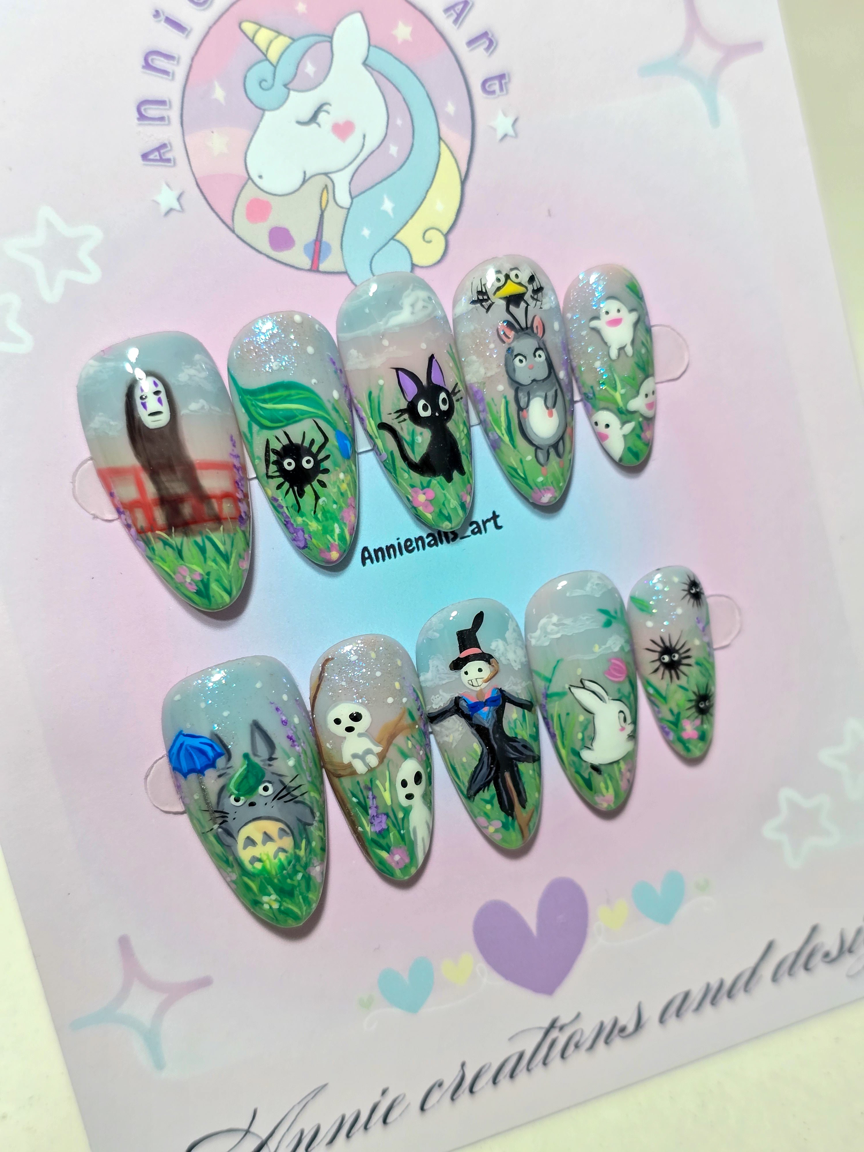 Uñas Totoro