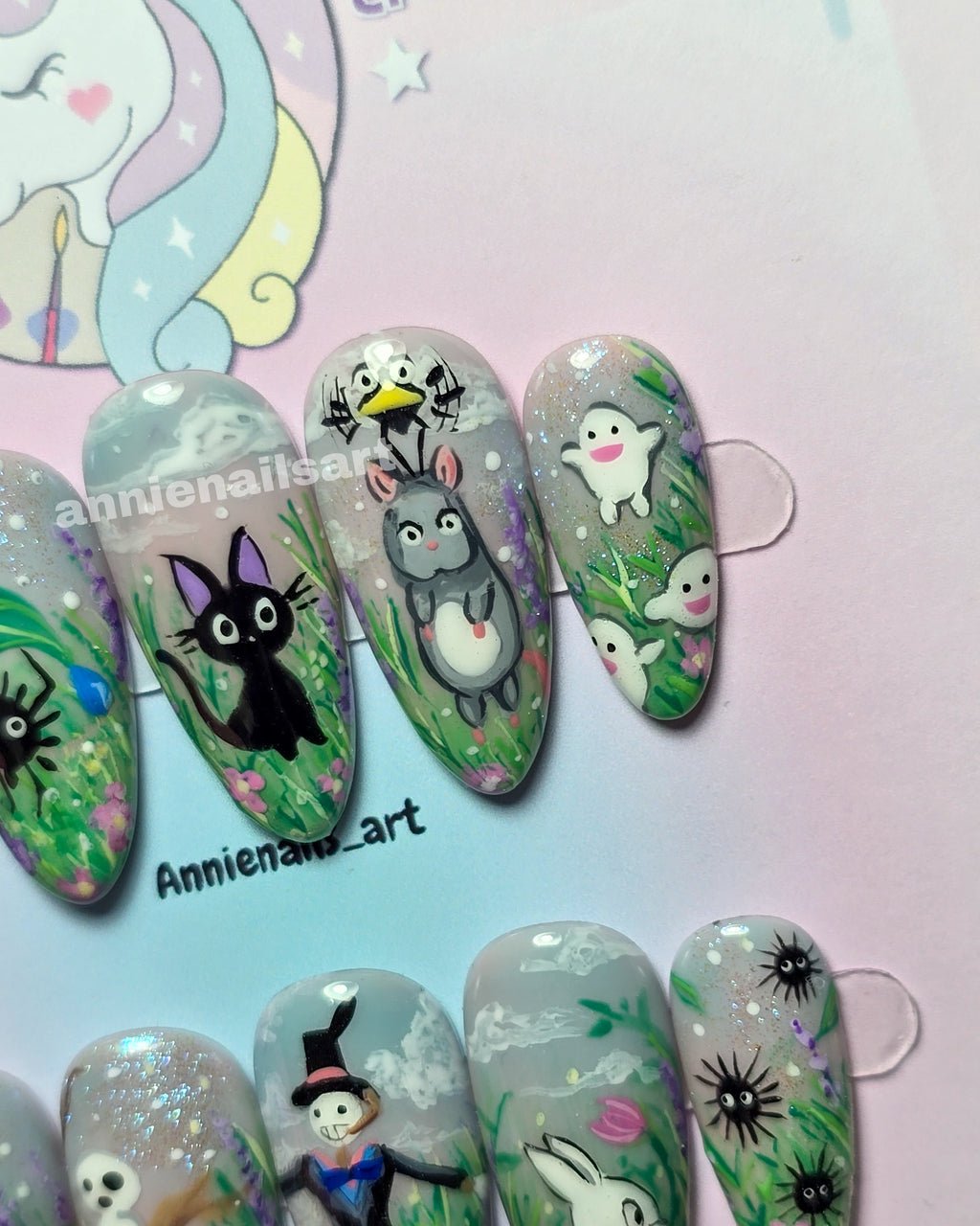 Uñas Totoro