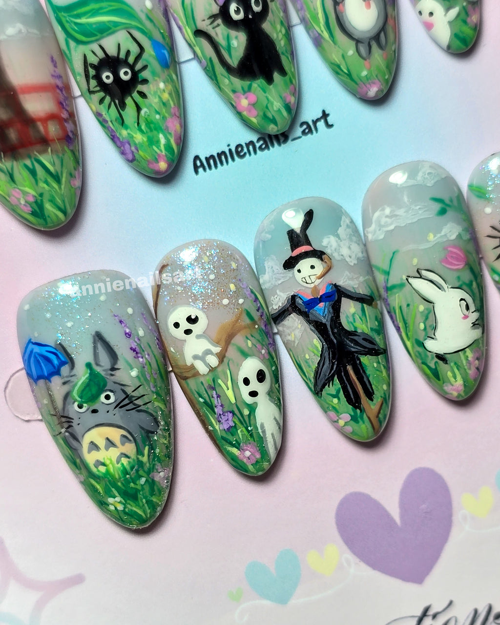Uñas Totoro