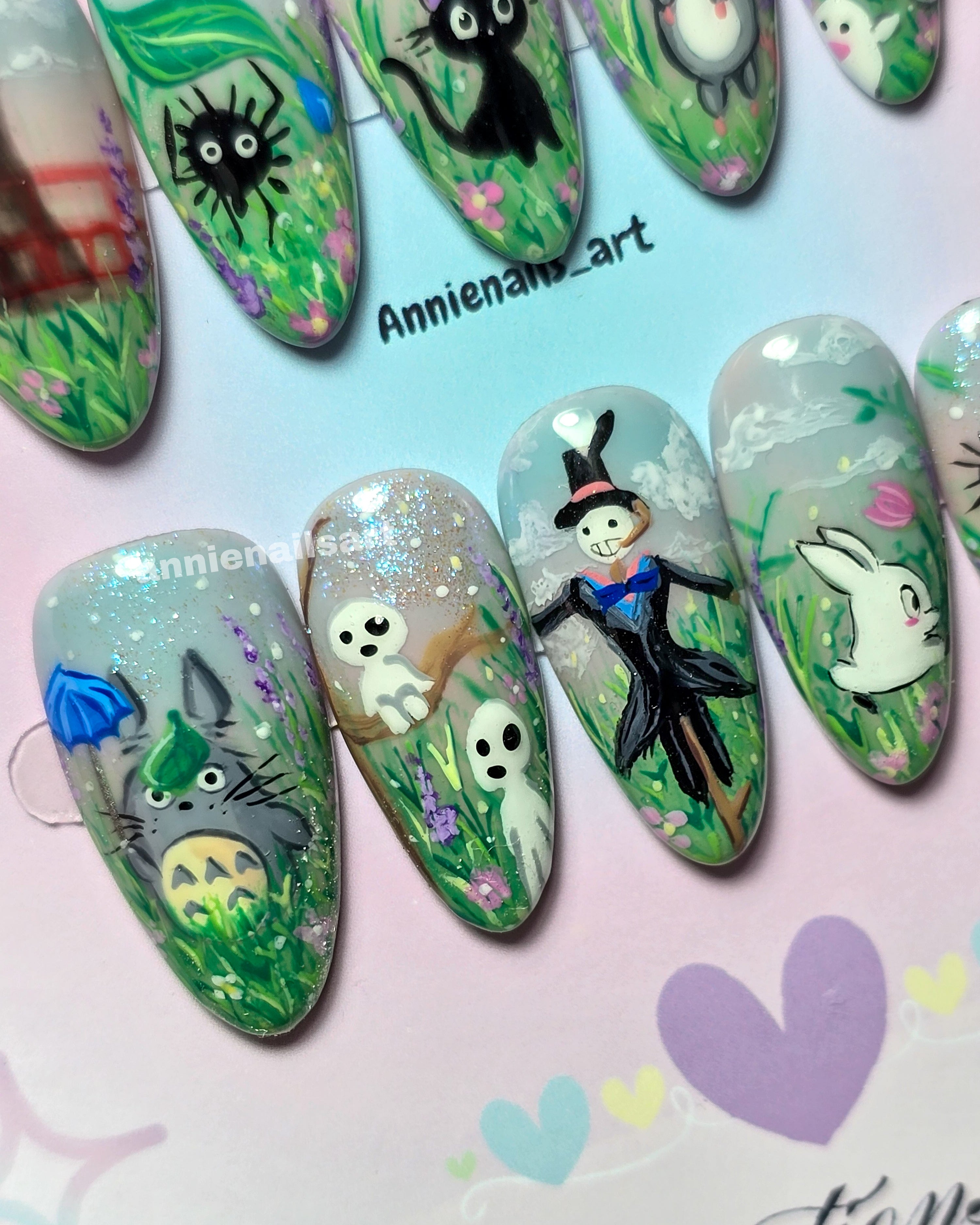 Uñas Totoro
