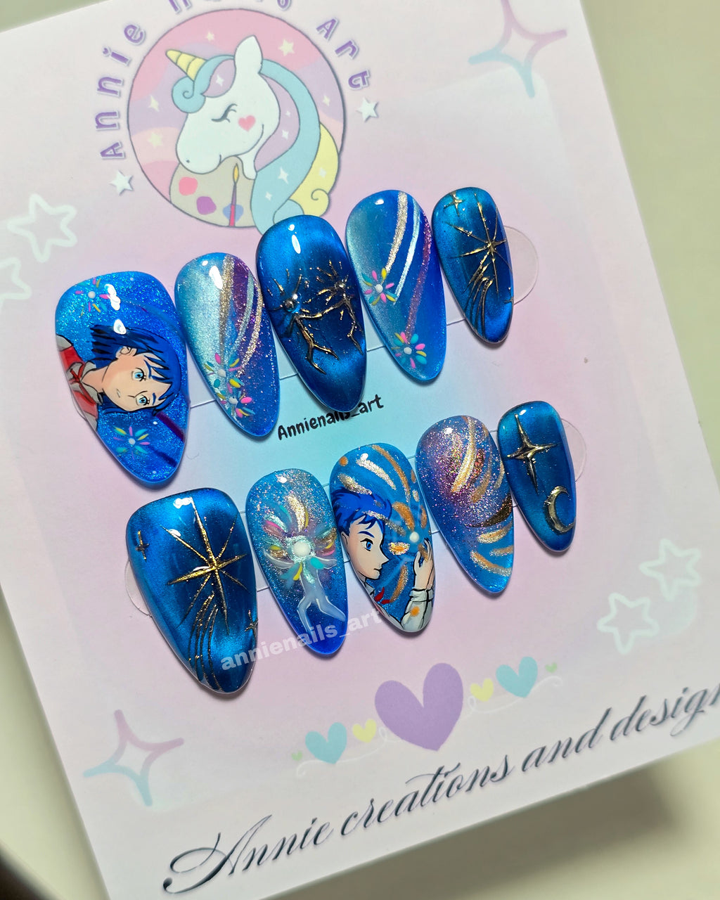 Uñas Howl el castillo ambulante