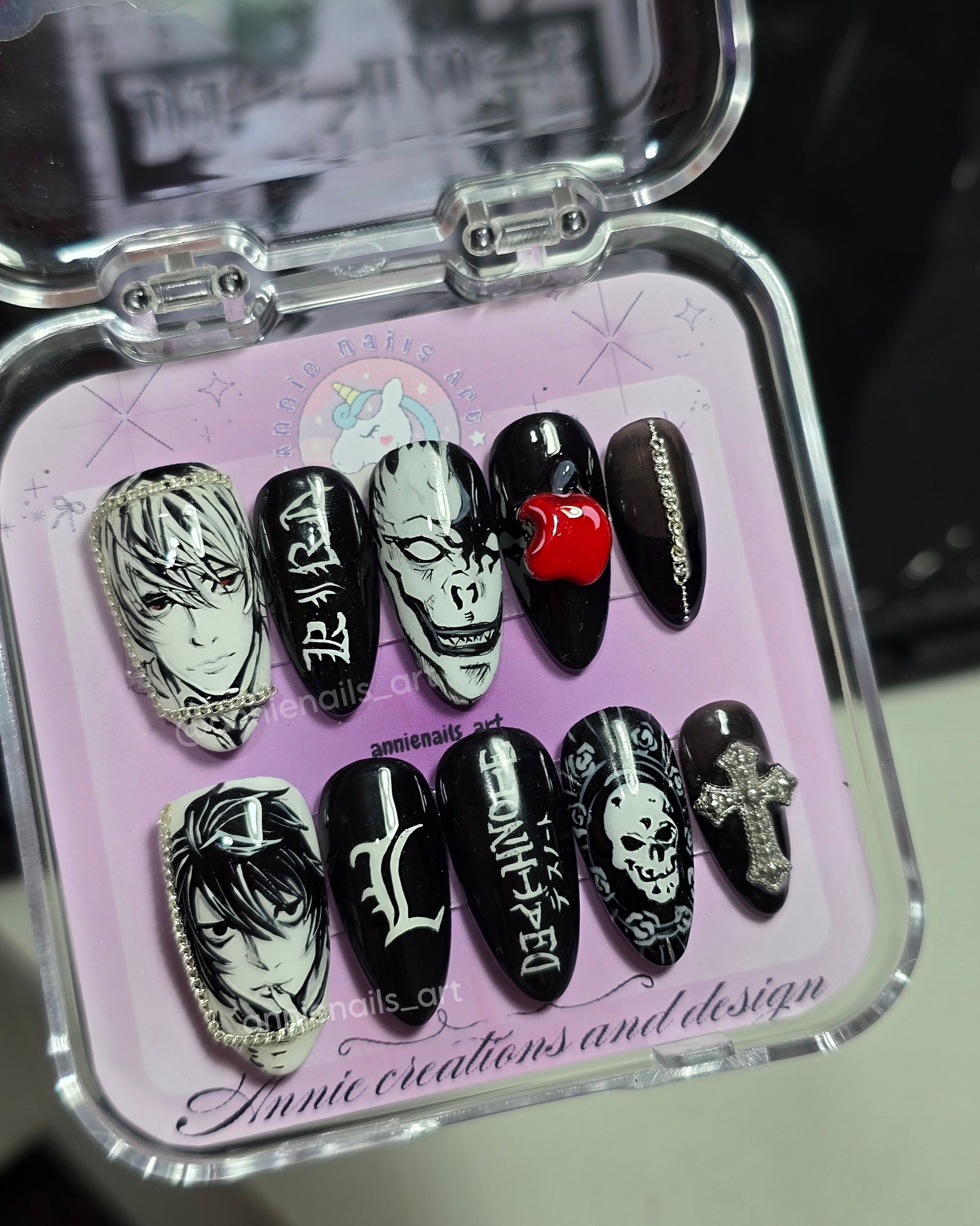 Uñas Anime Death Note