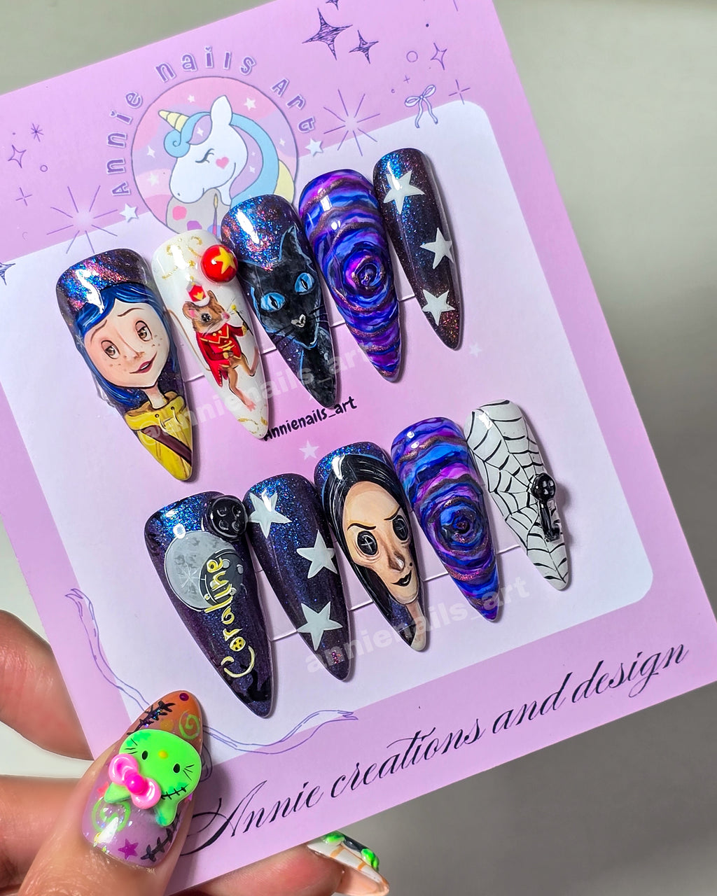 Uñas Coraline