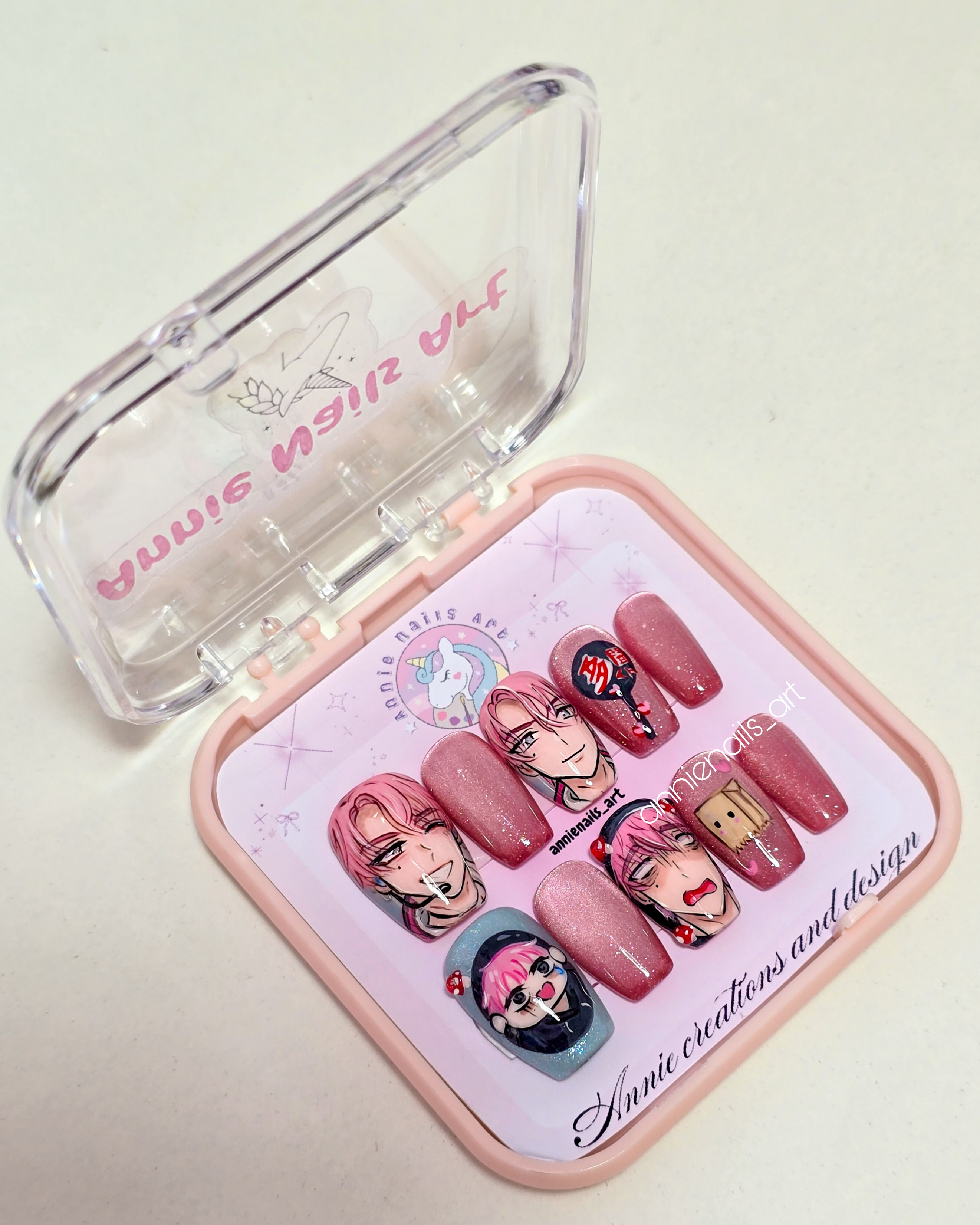 Uñas Anime Tamon Kun