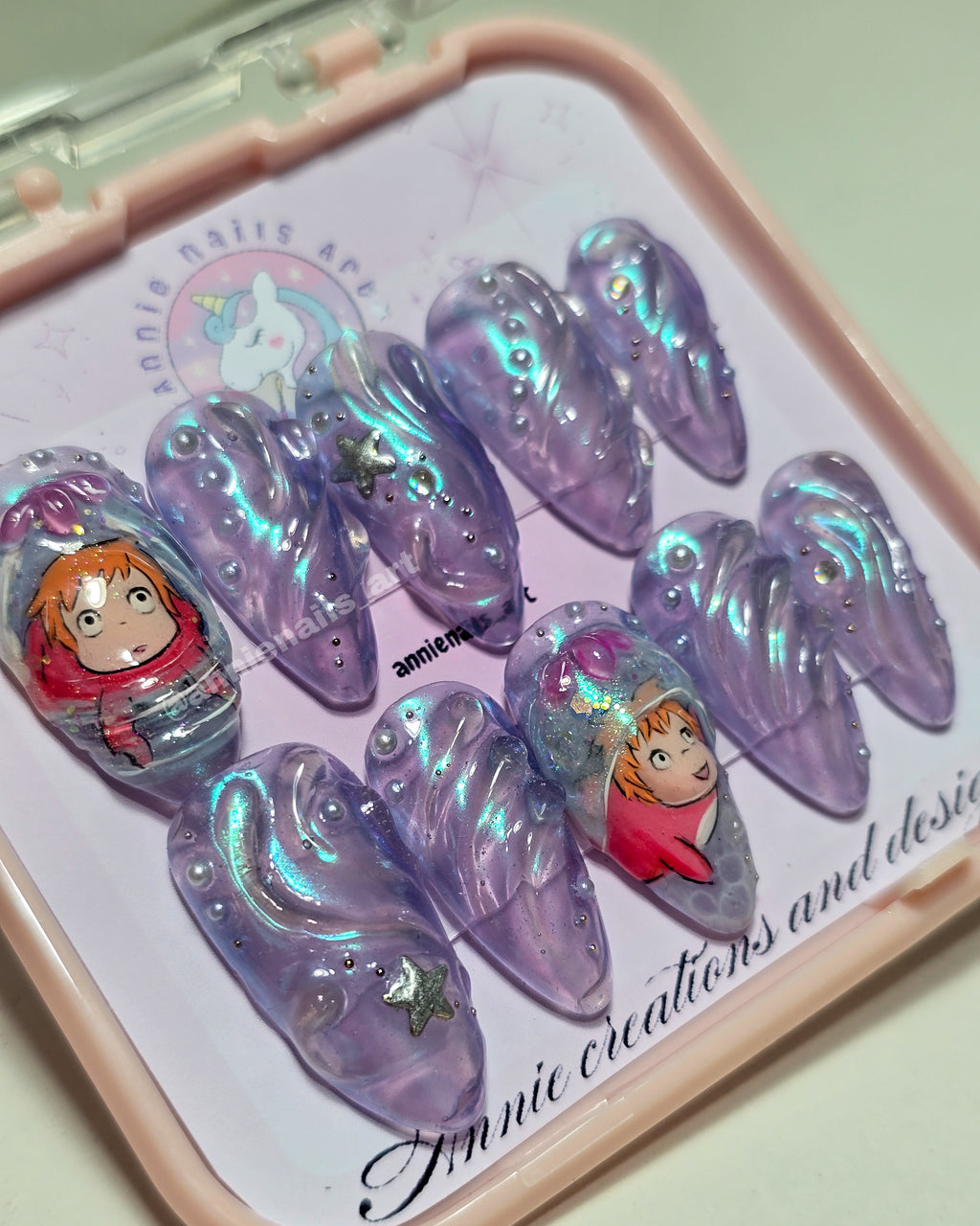 Uñas Ponyo