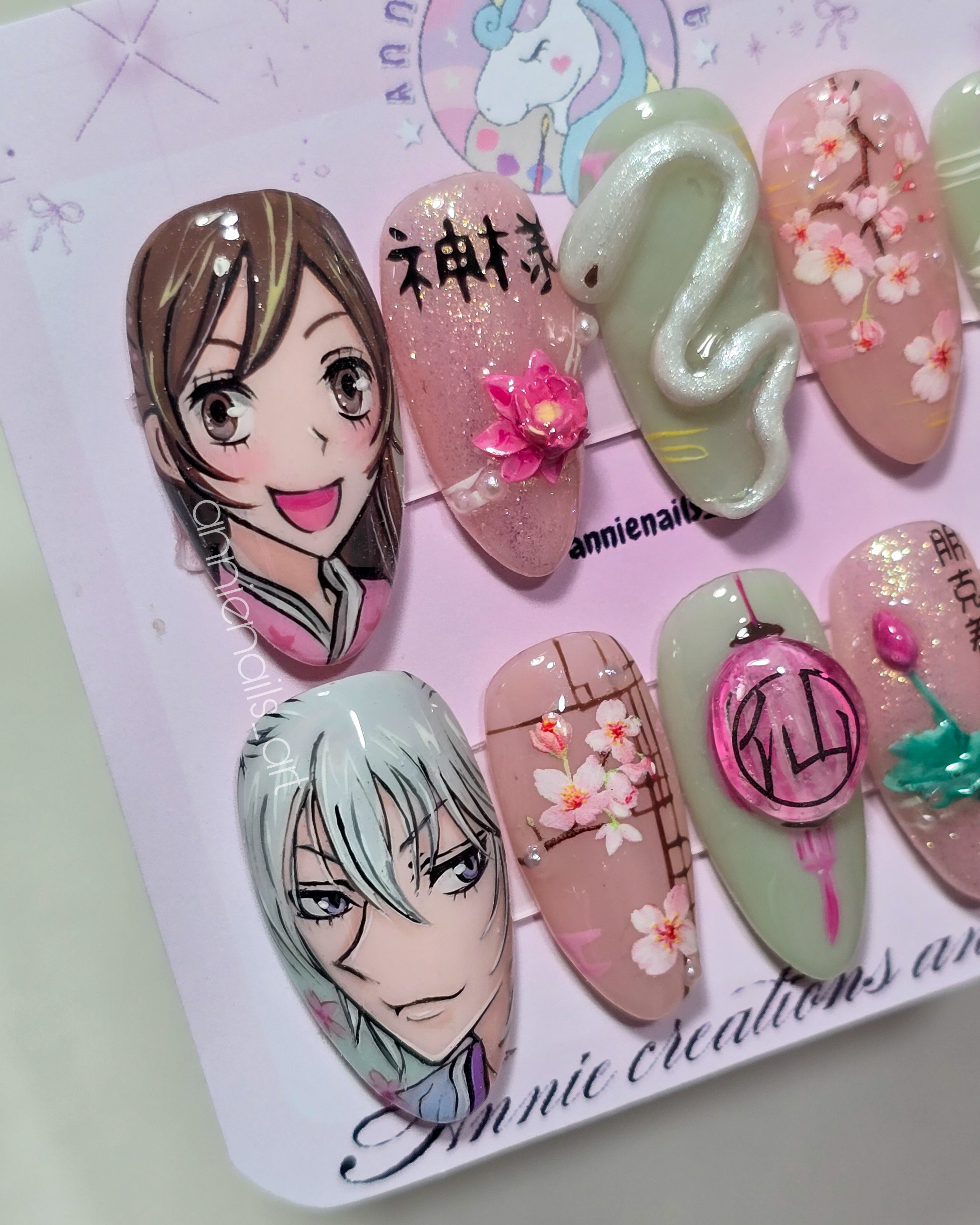 Uñas Anime Kamisama Kiss