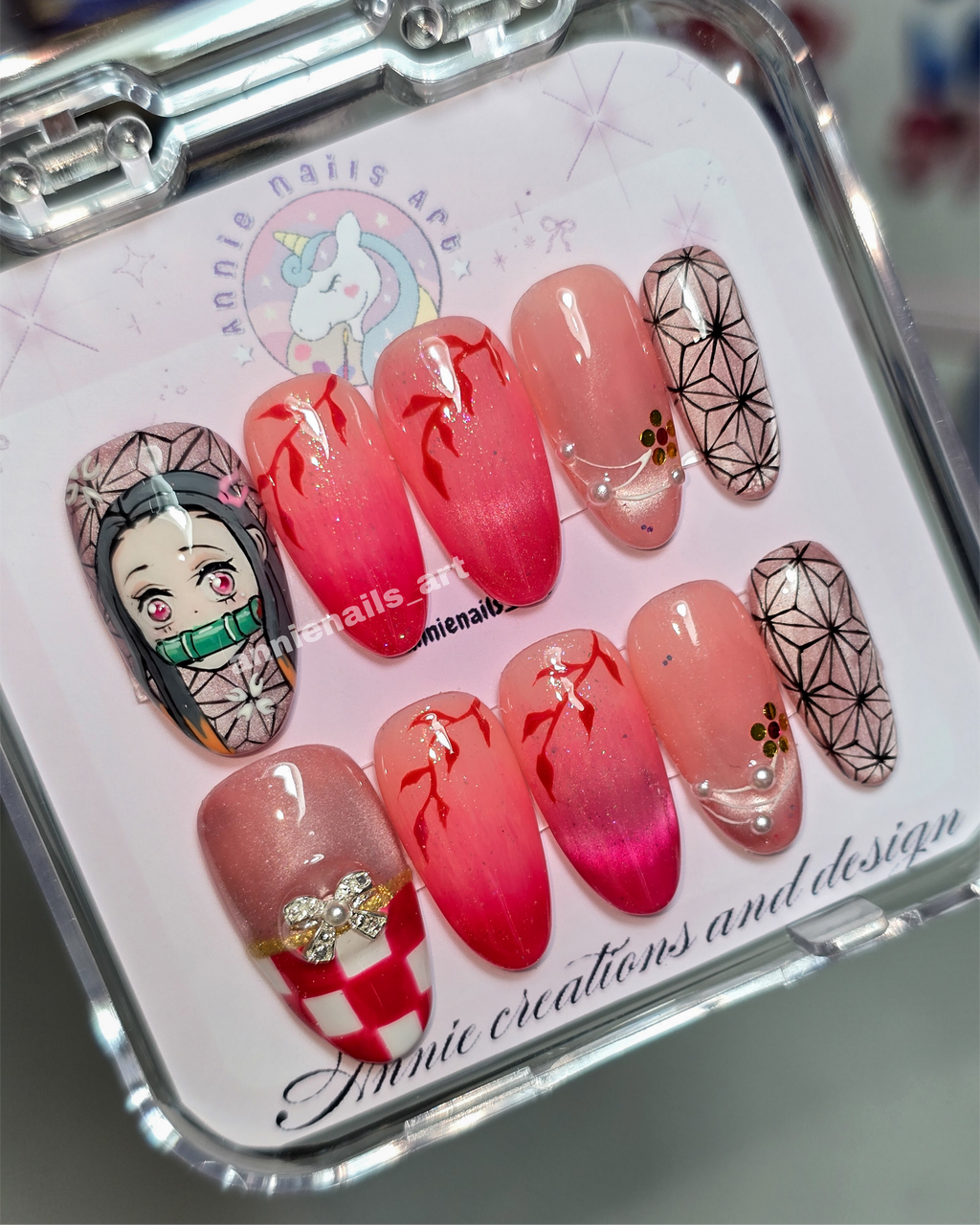 Uñas Nezuko