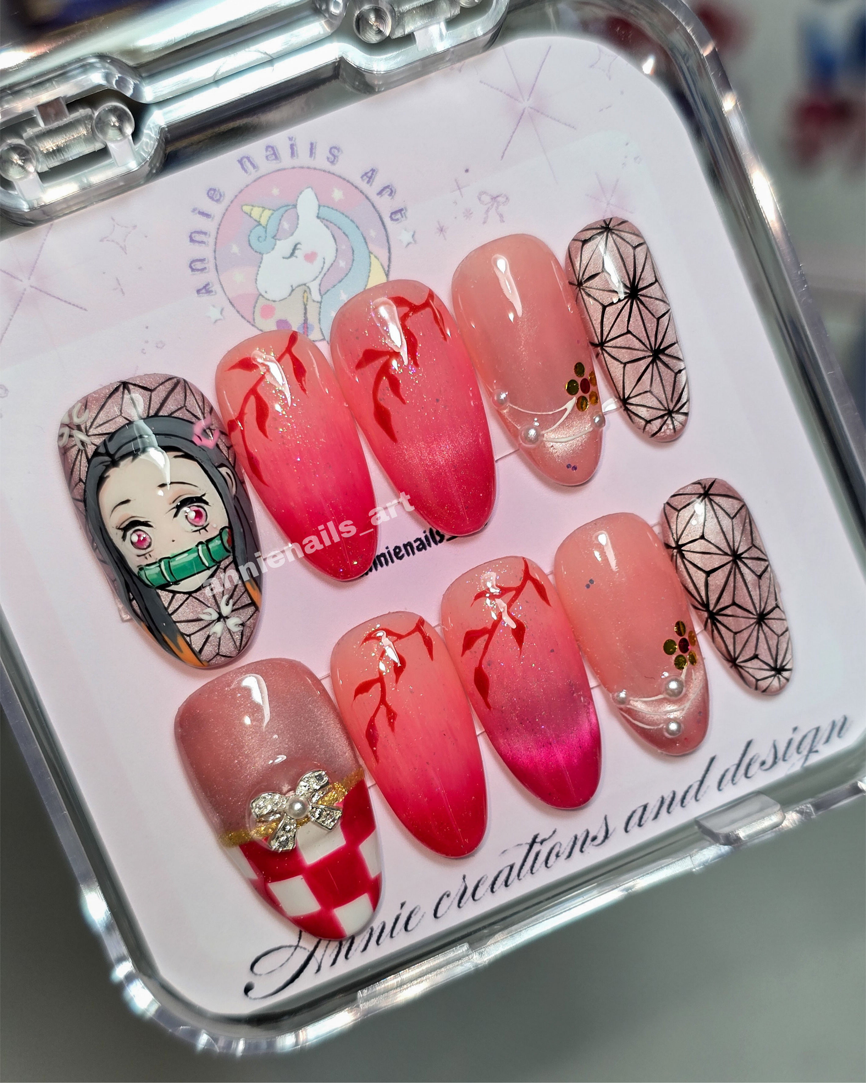 Uñas Nezuko