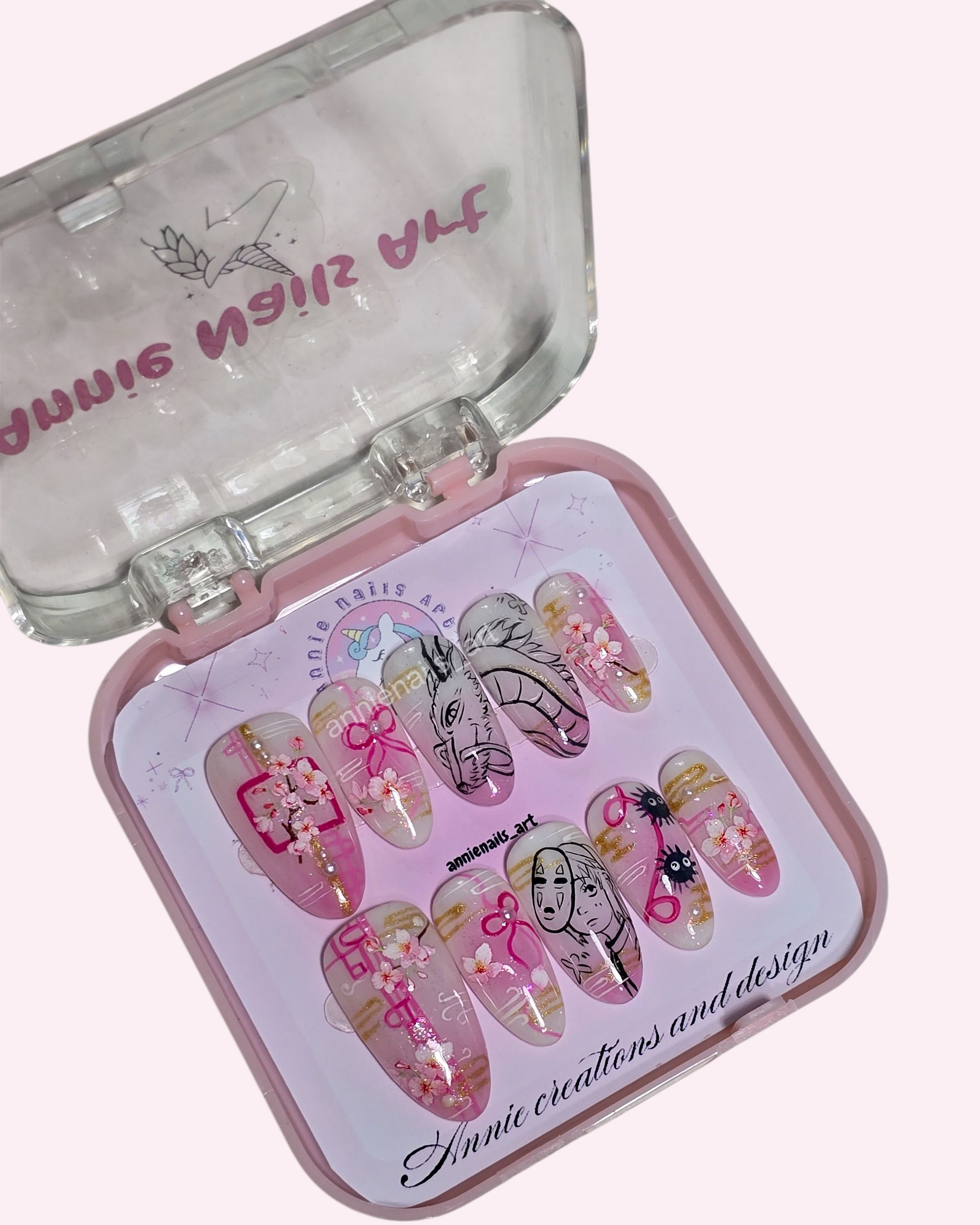 Uñas Viaje De Chihiro