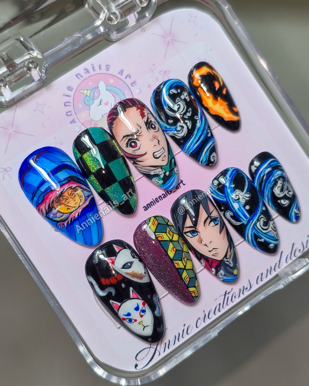 Uñas Kimetsu No Yaiba