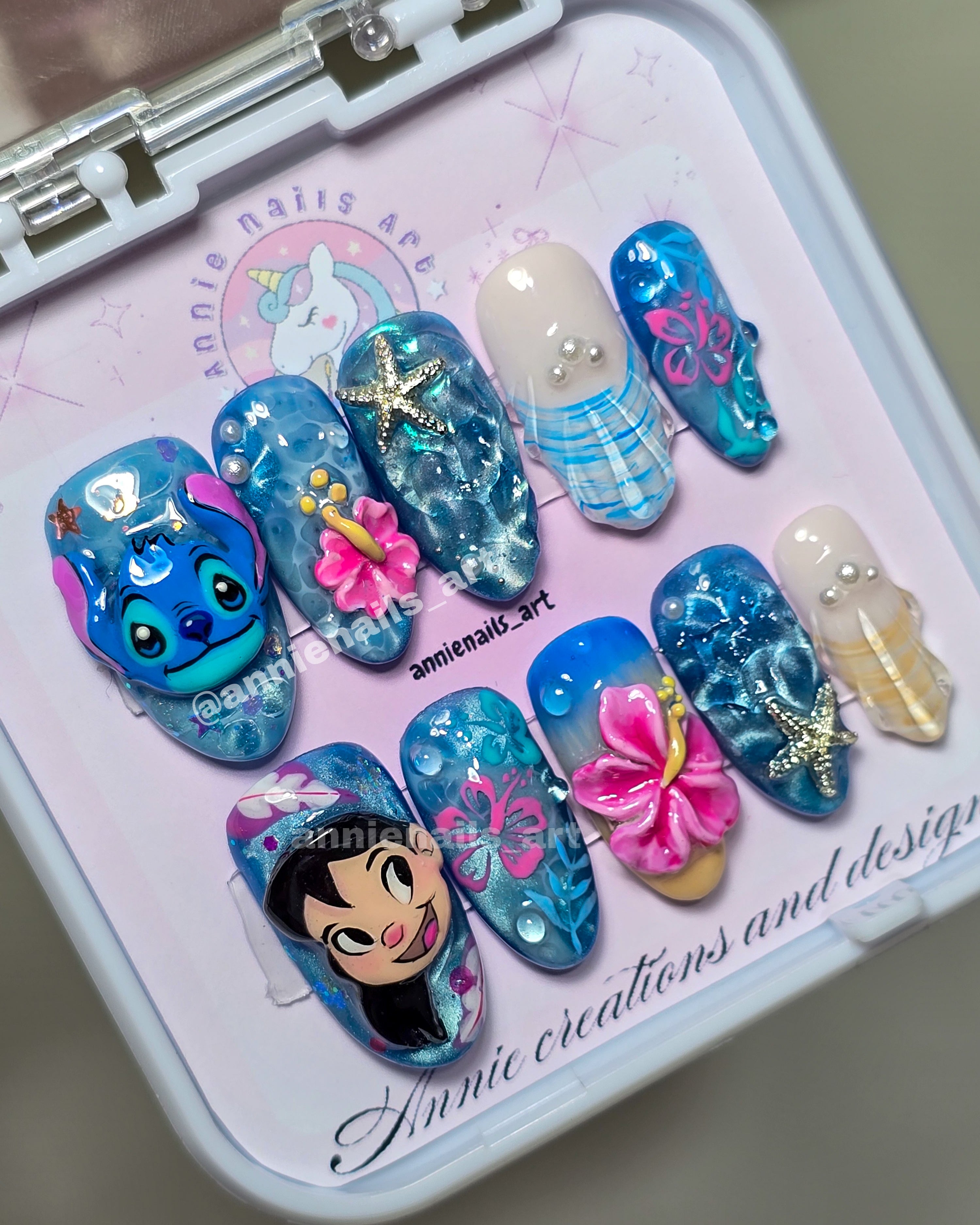 Uñas Stitch