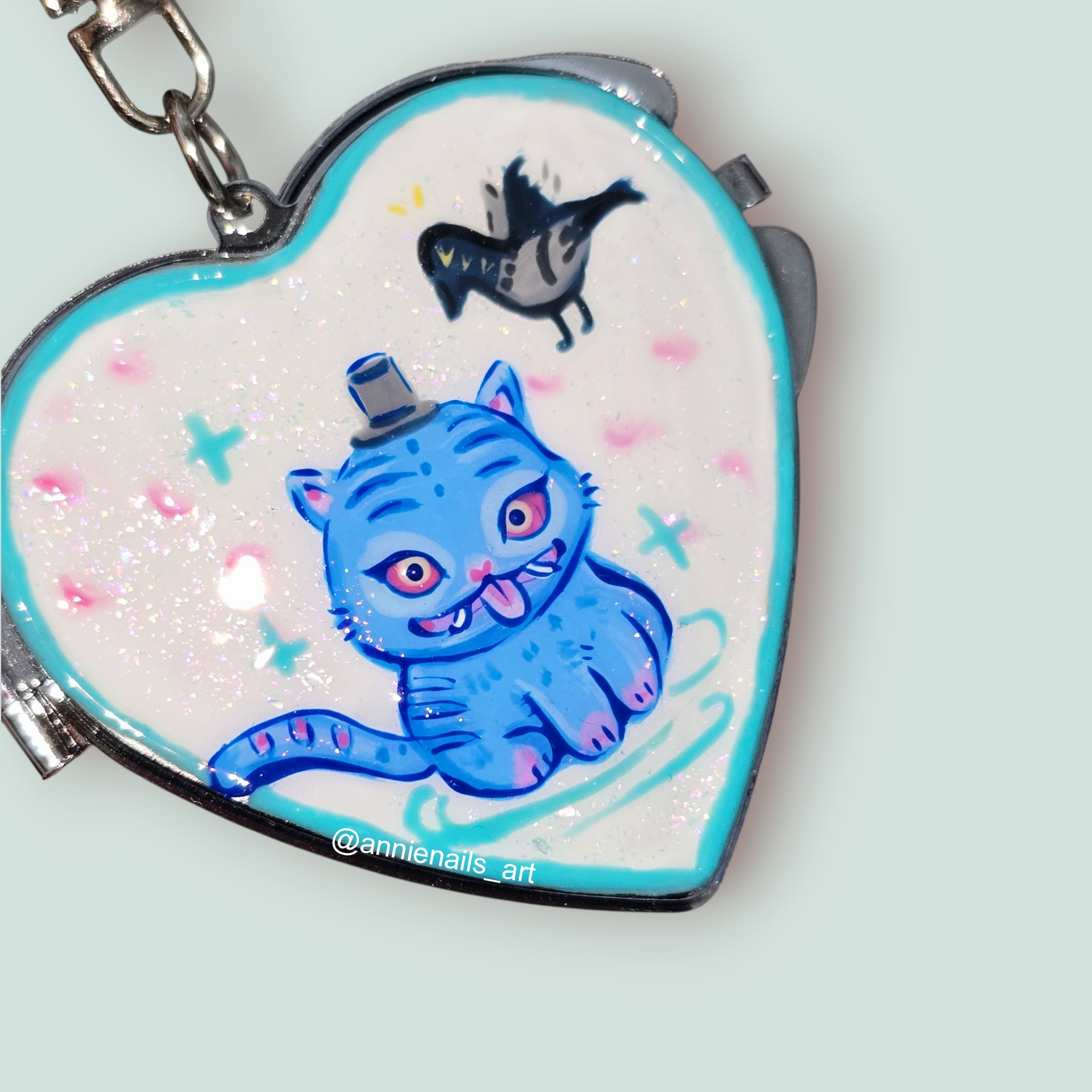 Espejo Llavero TIGRE DERPY