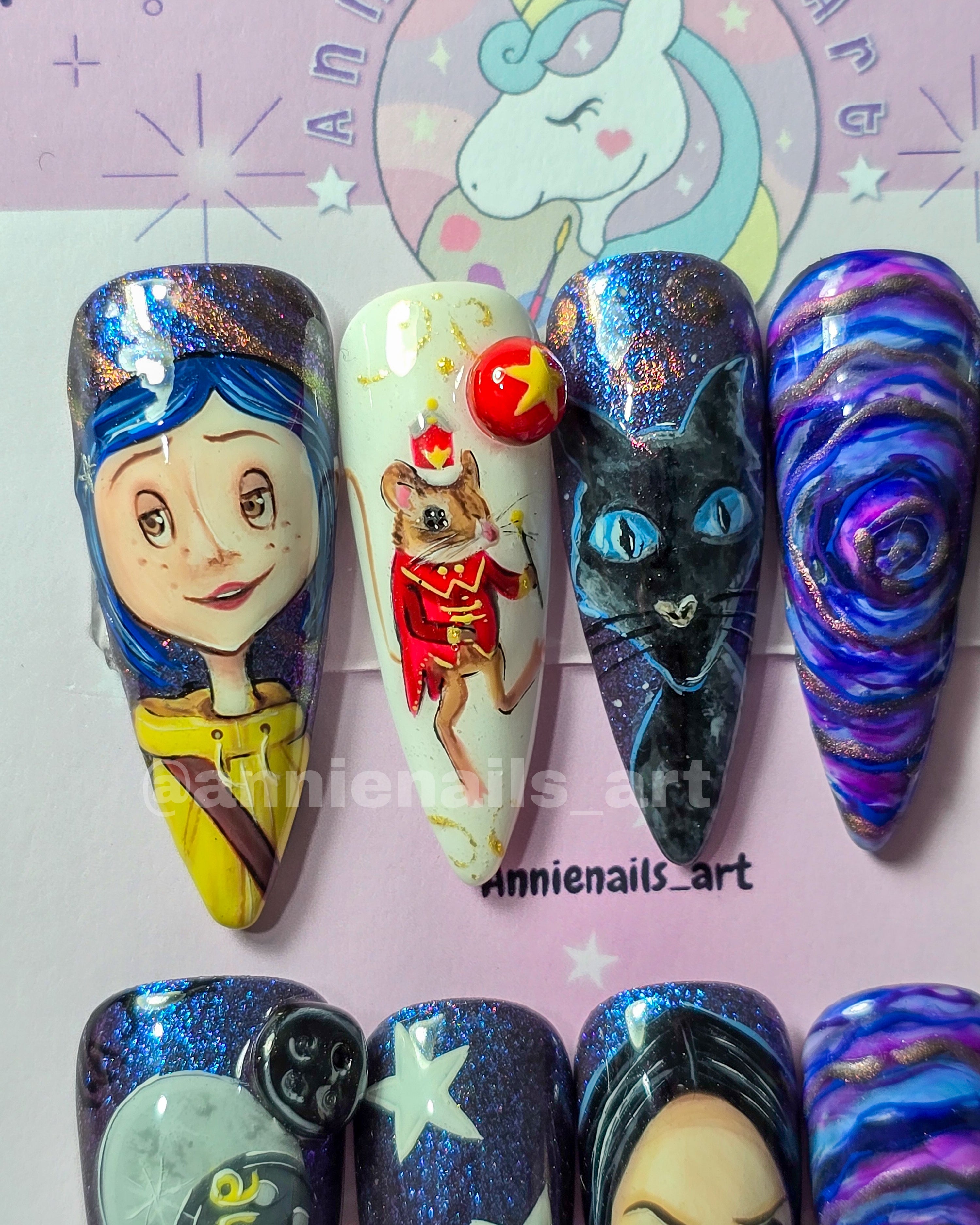 Uñas Coraline