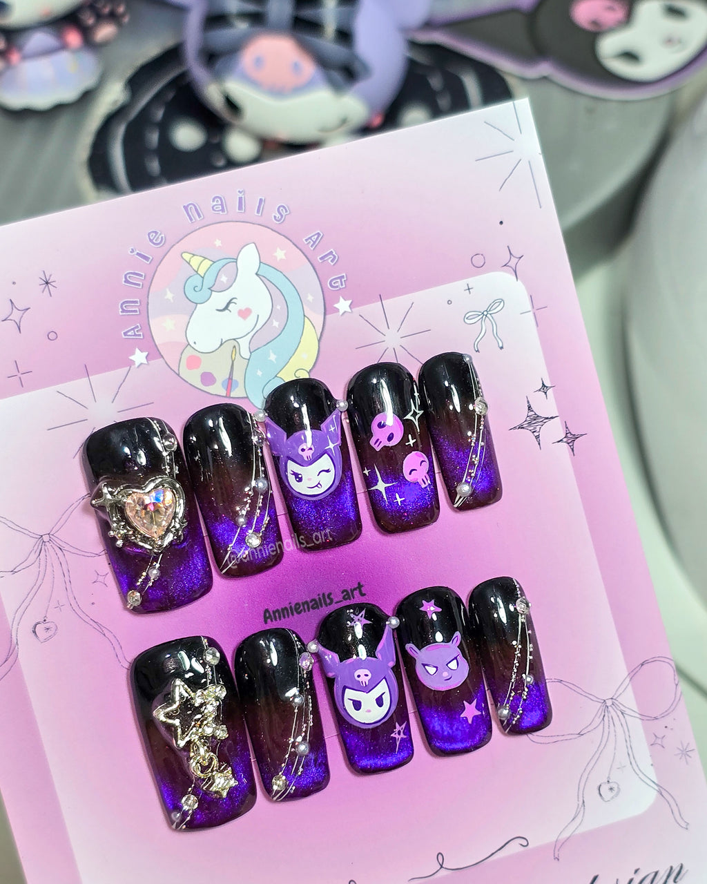 Uñas De Kuromi