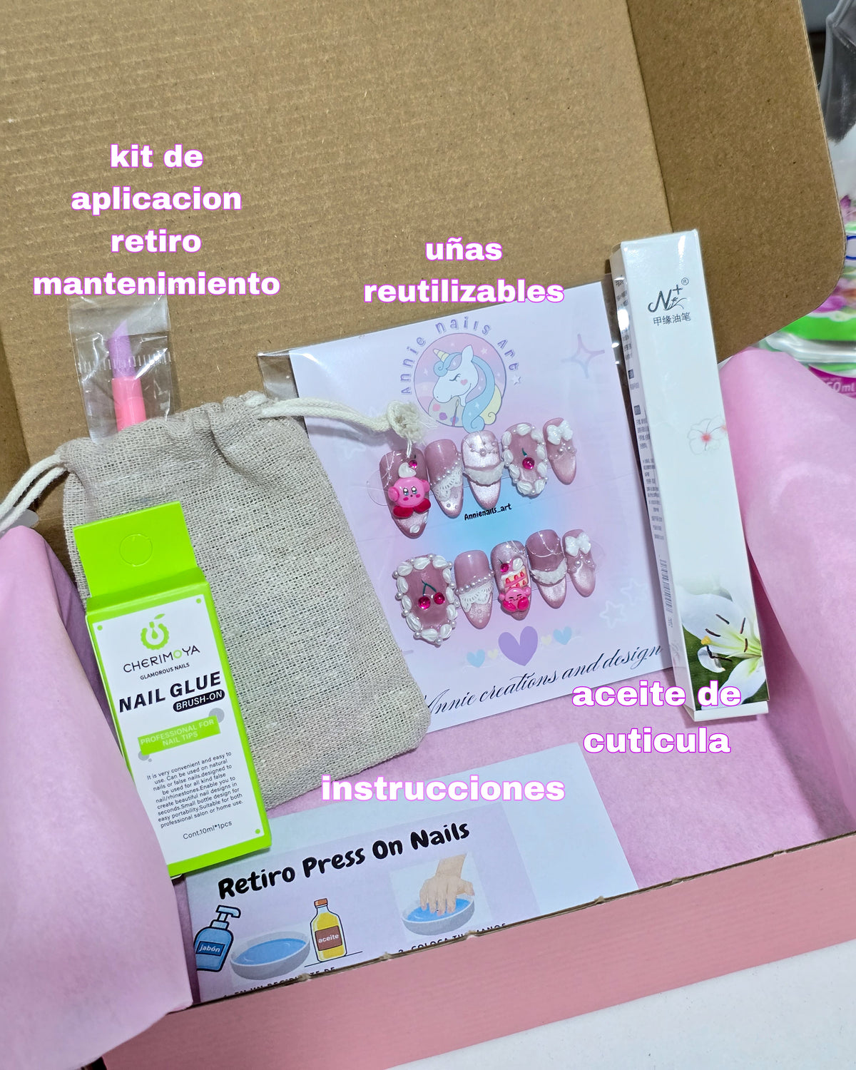 Uñas de Kirby