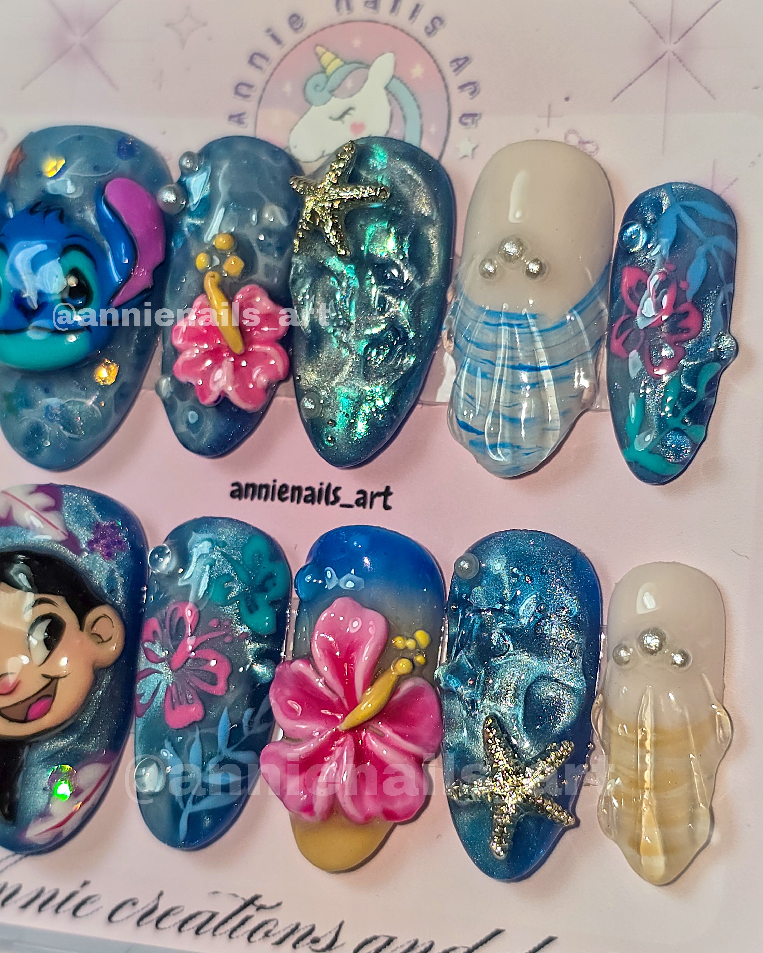 Uñas Stitch