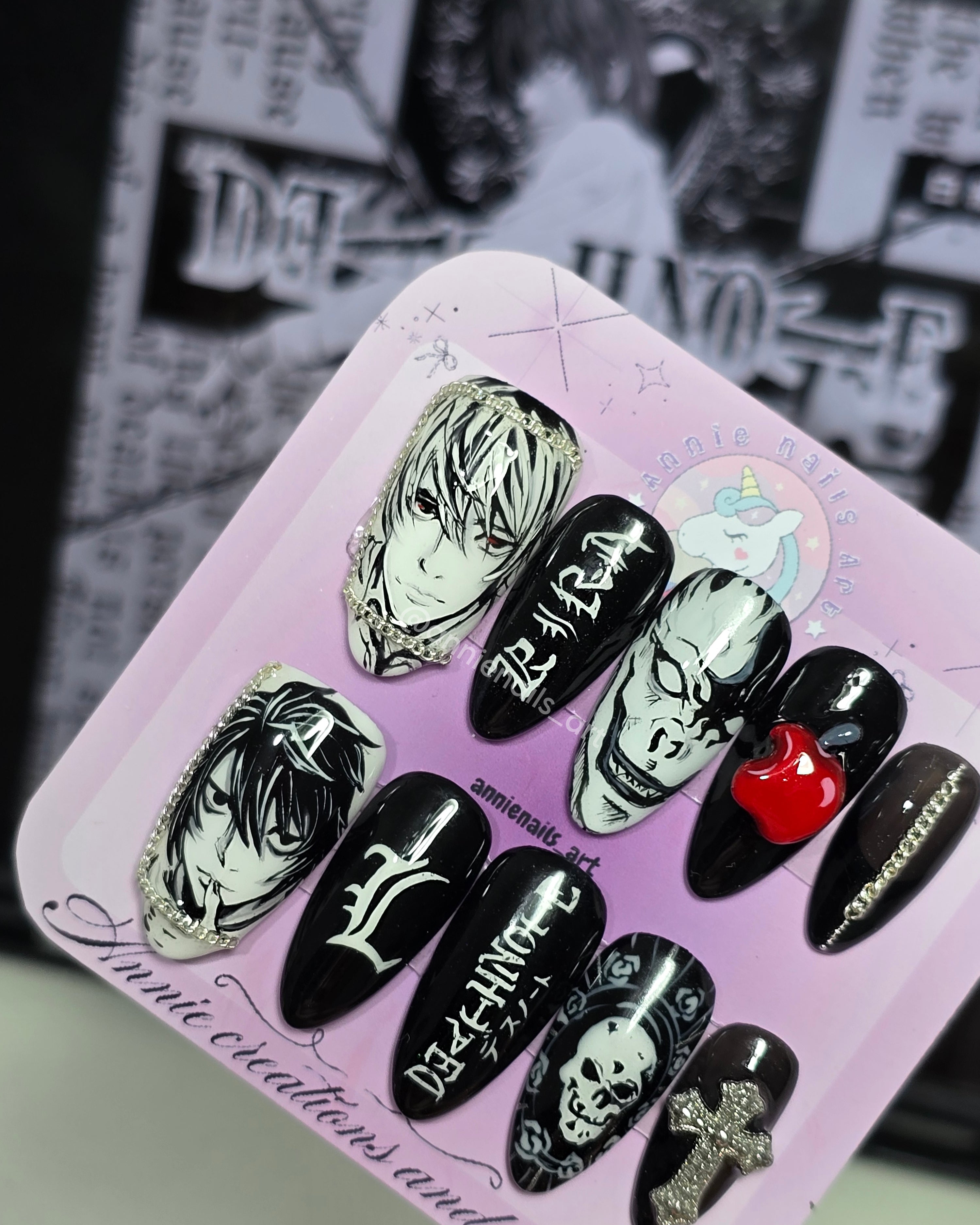 Uñas Anime Death Note
