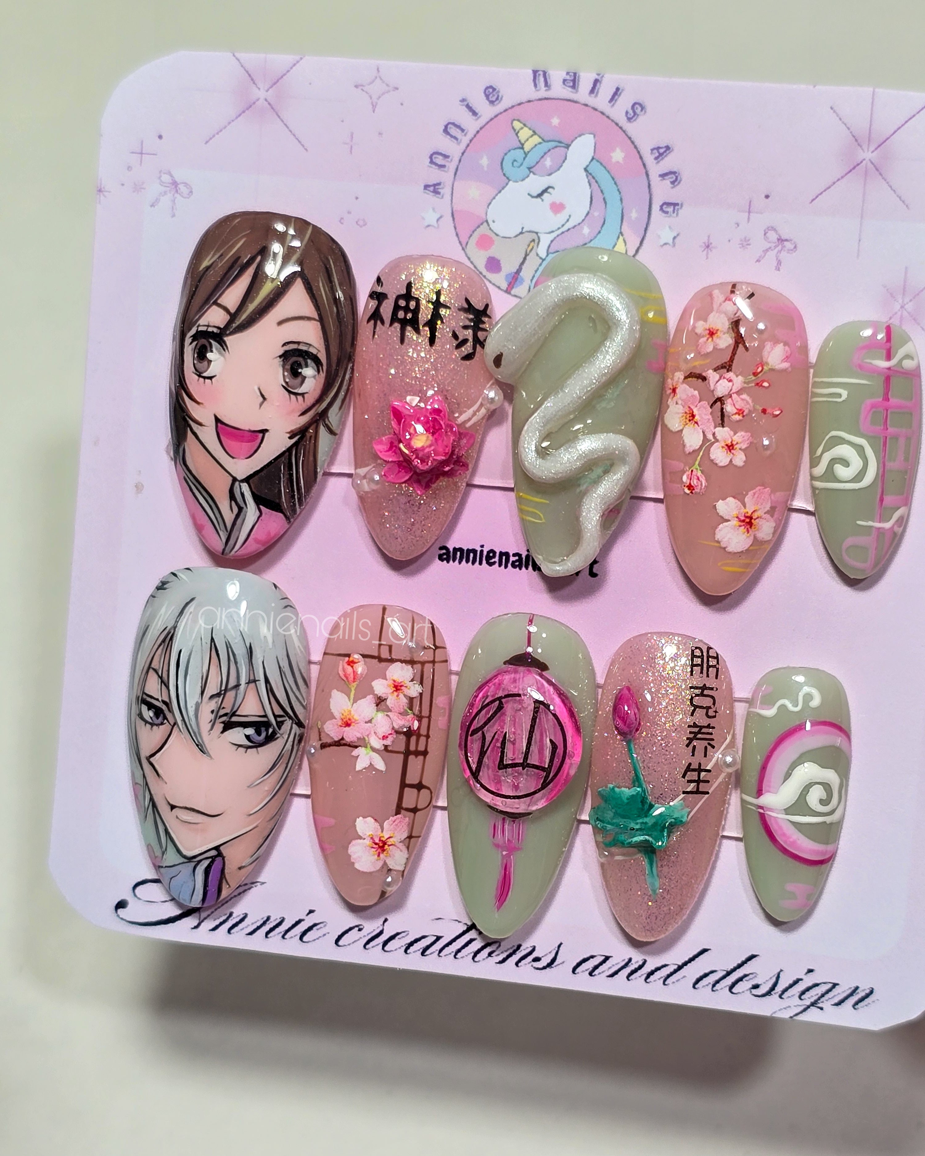 Uñas Anime Kamisama Kiss