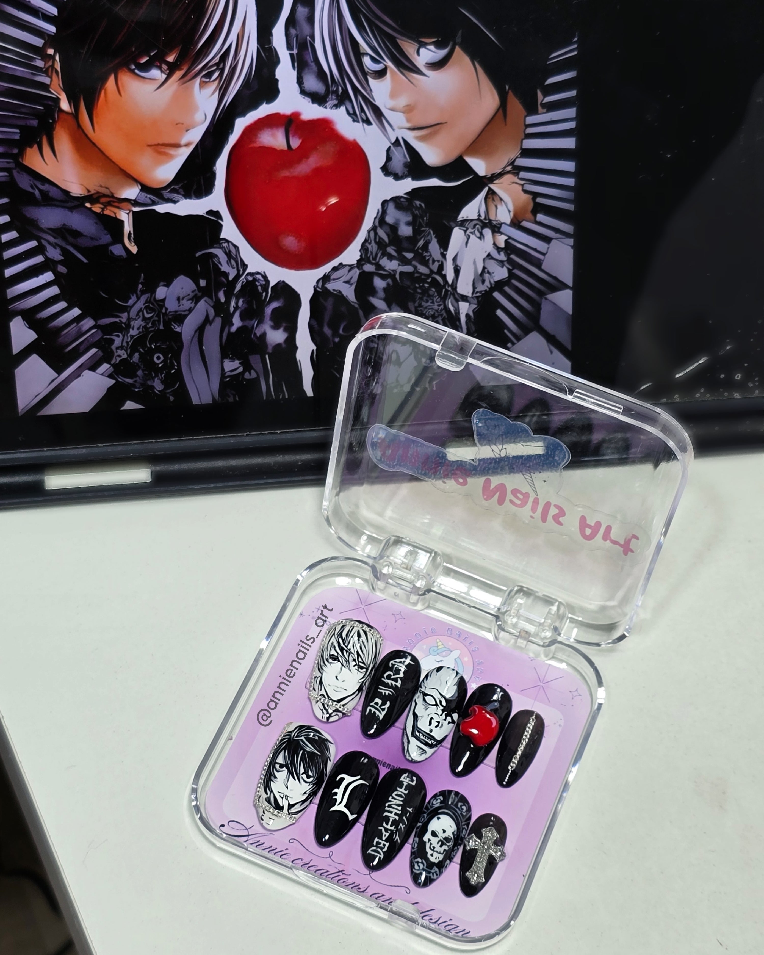 Uñas Anime Death Note