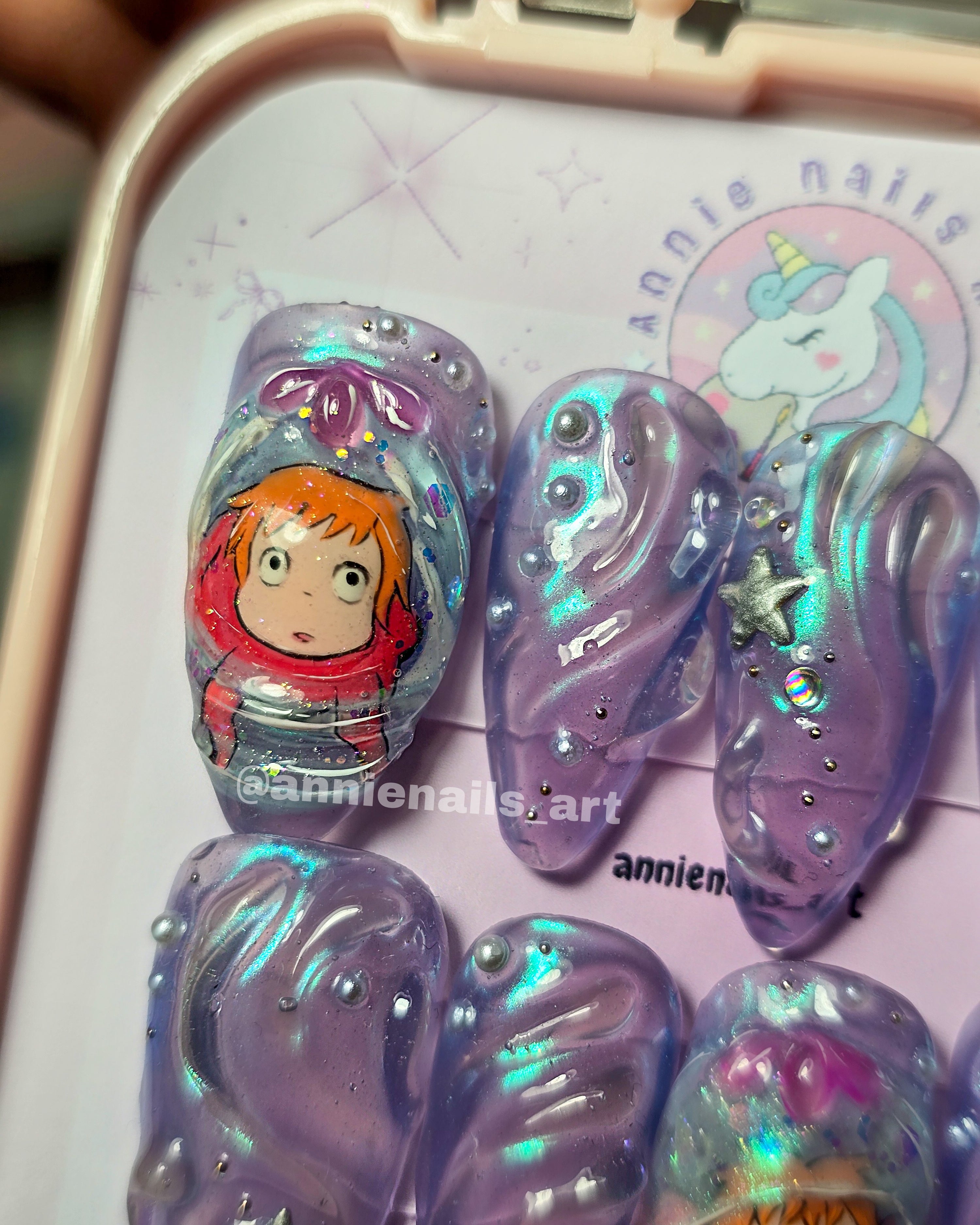 Uñas Ponyo