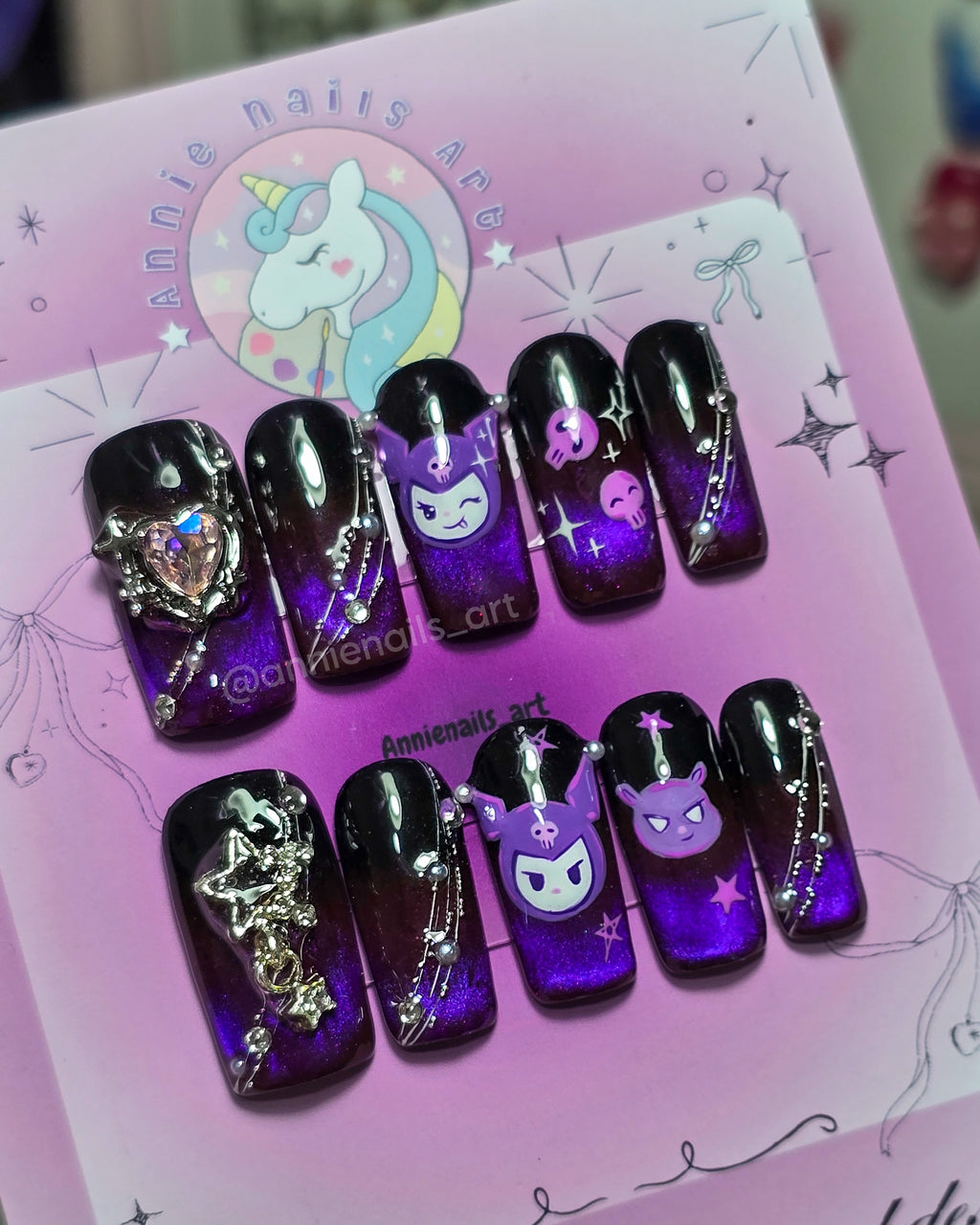 Uñas De Kuromi